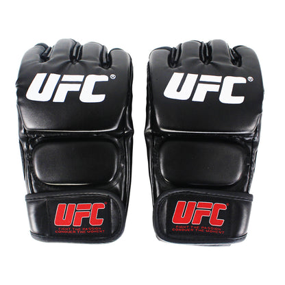 Guantes de Boxeo de Cuero - Negra