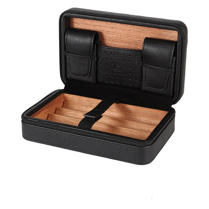 Set de Herramientas para Humidor Portátil Caja de Cigarros de Cuero