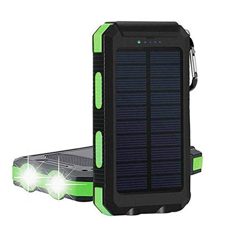 Cargador Solar Portátil Power Bank 8000mAh con Brújula